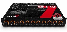 MASSIVE AUDIO GTQ7 ½ DIN 7-BAND GRAPHIC EQUALIZER/CROSSOVER w/ SUB LEVEL CONTROL