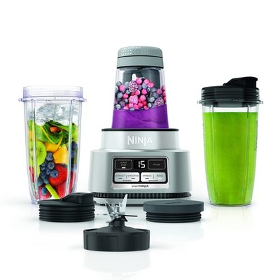 Ninja Foodi Personal Blender Smoothie Bowl Maker 1200W Silver SS101 Storage Edge