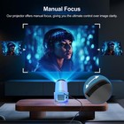 AU Plug Portable Projector 720P Home Theater 2.4G WiFi Wireless Display Scr