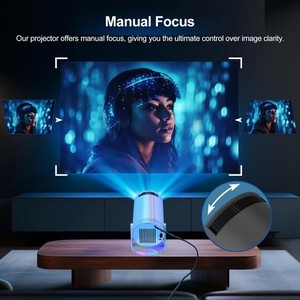 AU Plug Portable Projector 720P Home Theater 2.4G WiFi Wireless Display Scr