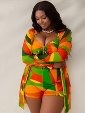 Two-Piece Swimsuit Casual Bikini Set Women s