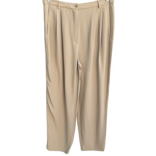 Armani Collezioni, Giorgio Armani Le Collezioni Vintage 90s Italian Pleated Tapered Trousers 14