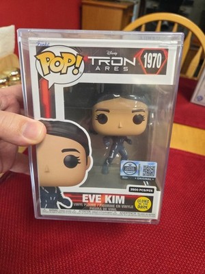 Funko Pop! Tron Ares 1970 Eve Kim LE 3500 GITD In Hard Stack