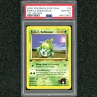 PSA 10 1st Edition ERIKA'S BULBASAUR Pokemon GYM CHALLENGE 39 GEM MINT Rare Card