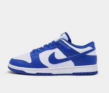 Nike Dunk Low Retro White/ Hyper Royal KENTUCKY HF5441-112 Men  s 9.5 New DS
