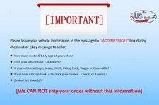 Window Privacy Film PreCut Window Tint 2Ply For 2009-2015 Nissan Maxima