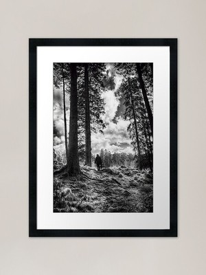 Diejenigen, die wandern Gerahmter Kunstdruck Gerahmtes Wandbild Poster Leinwanddruck Bild