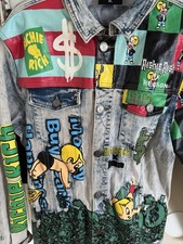 Richie Rich Adult XL Lite Denim Jean Jacket H...