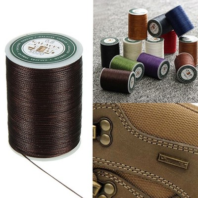1Pc Waxed Thread 0.8mm 90m Polyester Cord Sewing Machine Stitching For Craft 