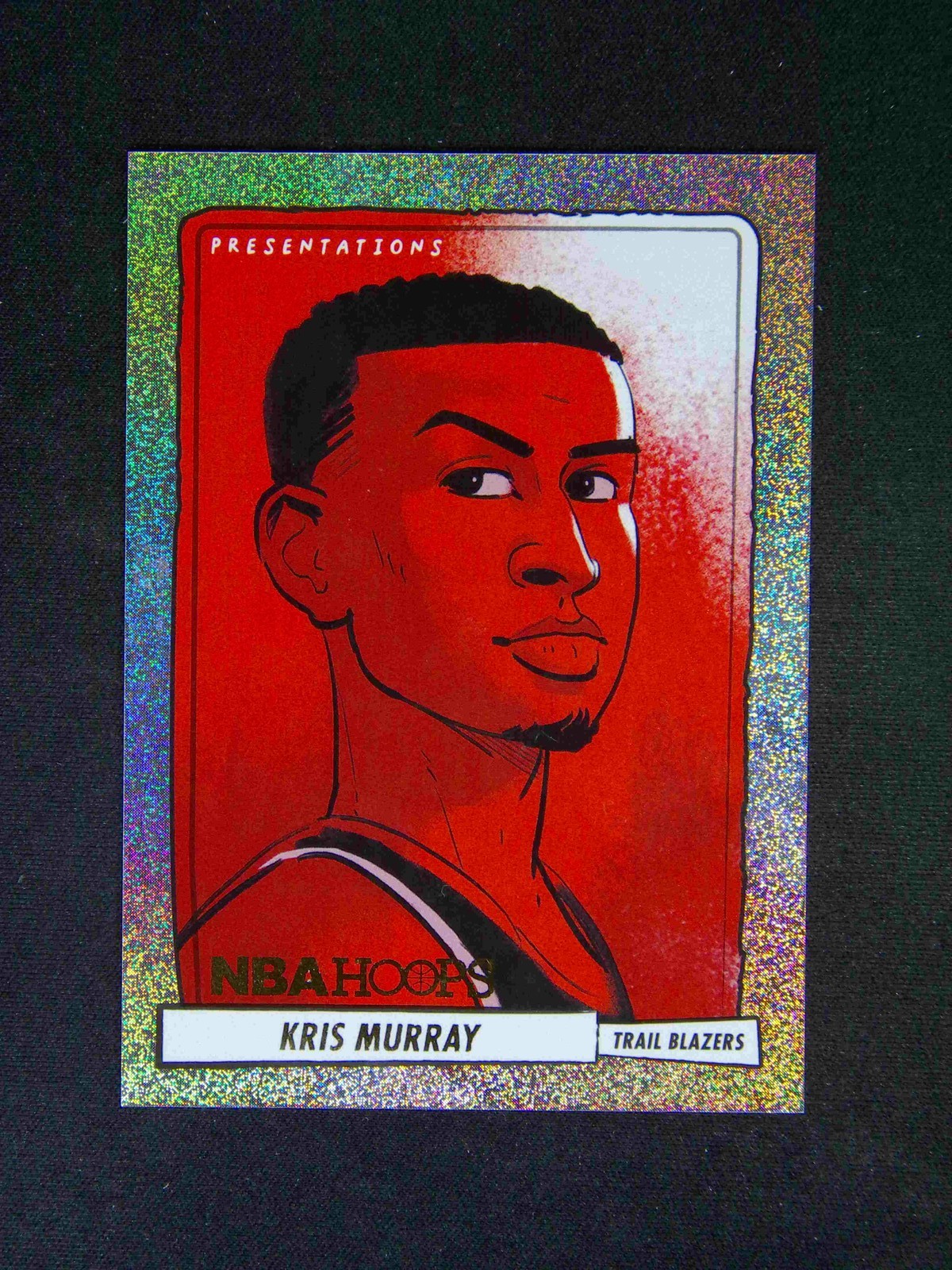 2023-24 Panini Hoops Kris Murray #15 Presentations SSP