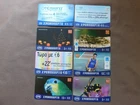 8 Different Prepaid Cards Used Greece - Flowers