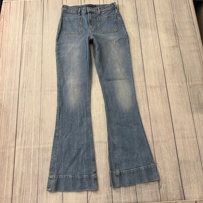 Scotch & Soda The Charm Flare Jeans Womens 27x32 Wide Leg Bell Bottom