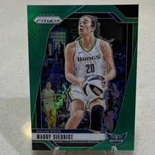 2024 Panini Prizm WNBA - Maddy Siegrist #94 Green Prizm - Dallas Wings