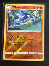 WHISCASH 71/145 GUARDIANS RISING POKEMON REVERSE HOLO