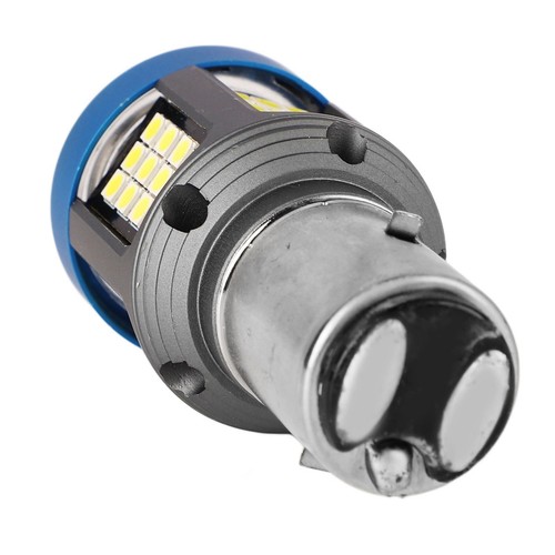 BA20D LED Motorcycle Headlight Bulb White High Brightness Wide View Motorbike - Picture 7 of 12