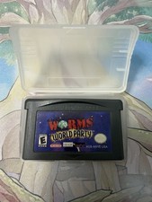 Worms World Party (Nintendo Game Boy Advance, 2002) – CARTRIDGE w/ Case