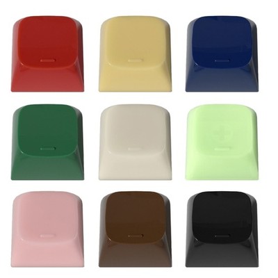 PC Keycaps Wear Resistant Jelly Blank Keycap Tactile Navigation Dots XDA
