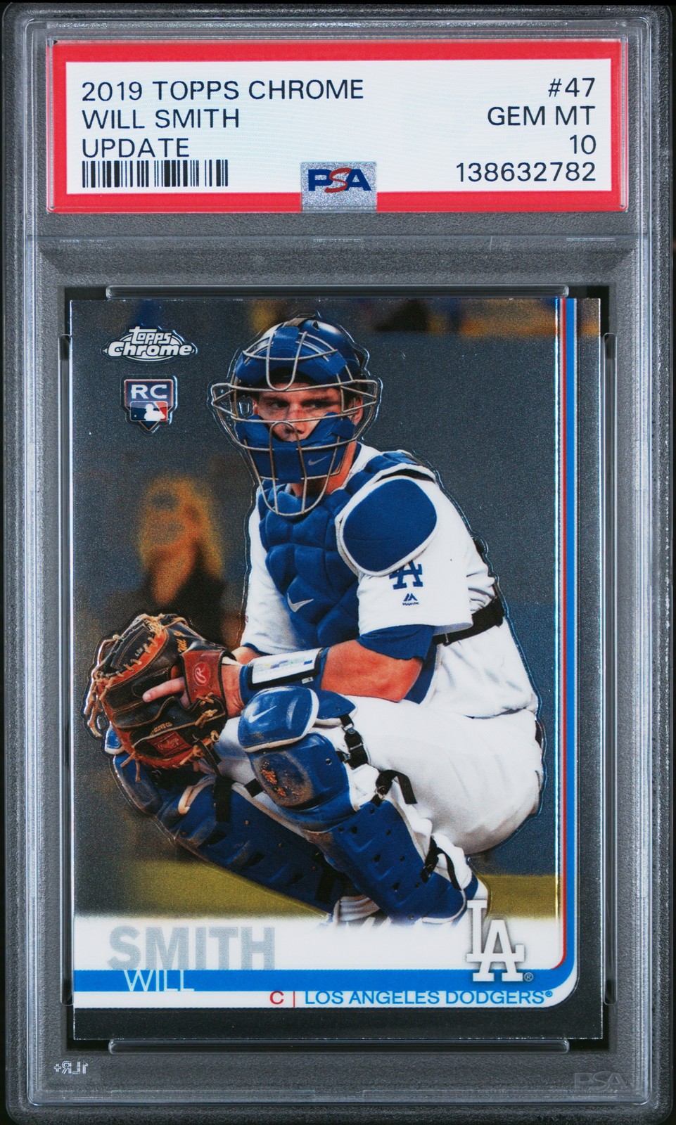 2019 Topps Chrome Update #47 Will Smith Update PSA 10