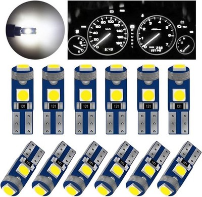 T5 LED Bulbs, 74 73 37 2721 LED Bulb 12 Volt Replacement, Bright Canbus Error...
