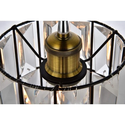 Living District Blair 1-Light Transitional Metal Pendant in Oil Rubbed Bronze - Picture 3 of 5