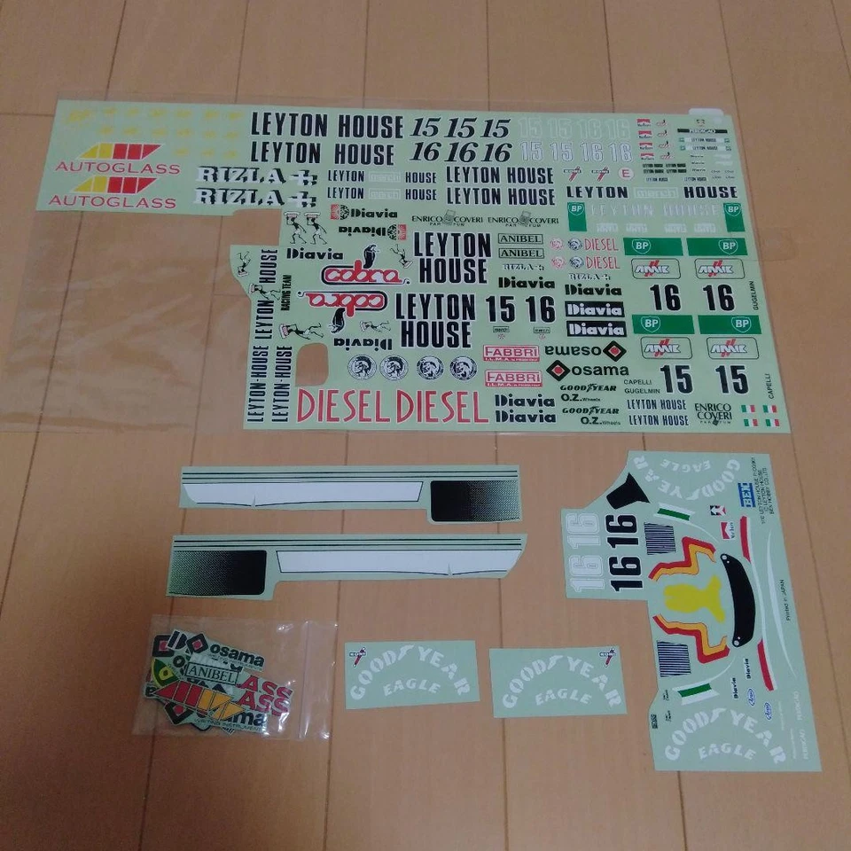 Leyton House March Cg-901 Body Shell Set Tamiya 1/10 F1 Rc Car Clear Unpainted - Image 4 of 4