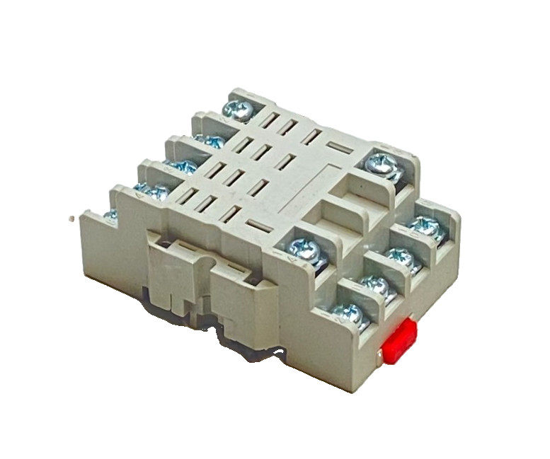 SQUARE D 8501NR34 RELAY BASE SER.B 10A 600VAC