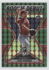 2022 Panini Mosaic Rookie Debut Green Mosaic Prizm Reid Detmers #RD-11 0z80