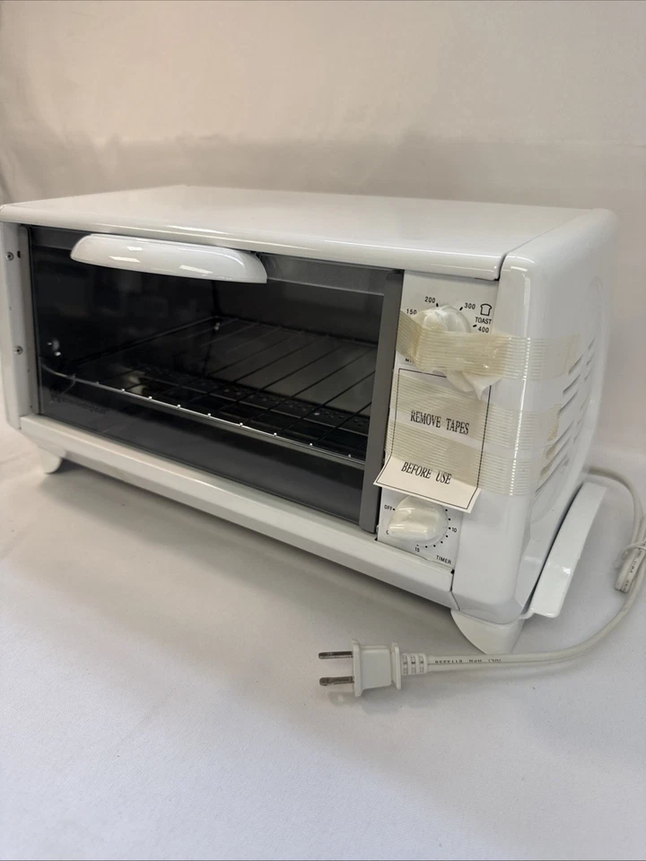 Horno tostador/asador de asador blanco White-Westinghouse modelo No.WTB400 Foto 2 de 4