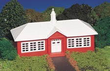 Bachmann Plasticville 45133 HO Scale School House READ