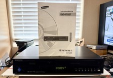 Samsung DVD-VR357 4-Head VCR/DVD Recorder Combo HDMI Instruction READ SEE VIDEO