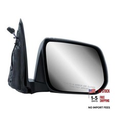 Passenger Right Side Door Mirror Power Heated Manual Chrome Passenger RH Side