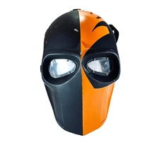 DC Deathstroke Style Airsoft Tactical Full Face Mask Rigid Shell Adjustable