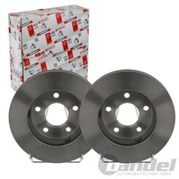 2X Ferodo 278Mm Bremsscheiben BelÜFtet Vorne Passend FüR Buick Lesabre Park Rega