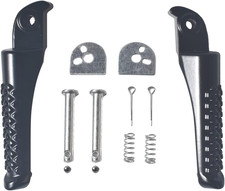 Foot Pegs Footrest Bracket Set Left Right Coleman BT200X CT200U CT100U Mini Bike