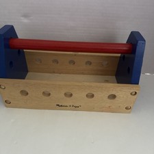 Melissa  Doug Take Along Tool Kit Wood Toolbox REPLACEMENT BOX ONLY