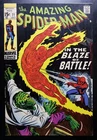AMAZING SPIDER-MAN #77 VF/NM (9.0) - WHITE PAGES *Human Torch & The Lizard App*