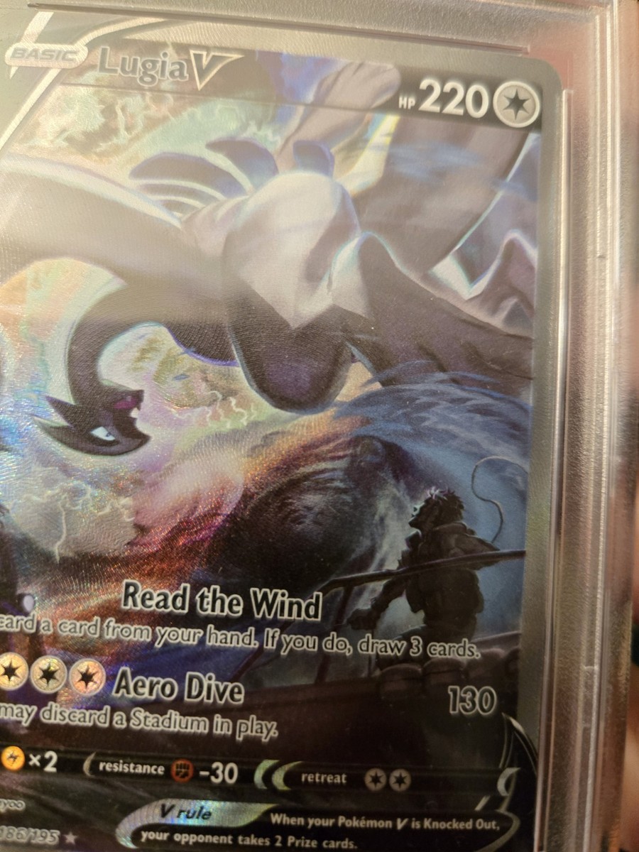 PSA 10 Lugia V ALT ART 186/195 - Silver Tempest 2023 Pokemon