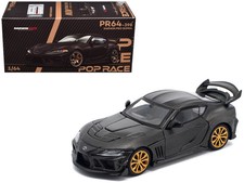 Toyota DarwinPro 66G WBK Supra A90 Full Carbon 1/64 Diecast Model Car - Pop Race