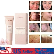 Purifying Exfoliating Gel, Quarxery Purifying Cream for Face Body 50g