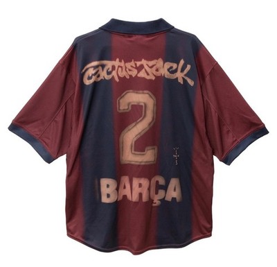 ウェア Travis Scott Cactus Jack FC Barcelo Travis Scott Cactus Jack x Nike X FC Barcelona Spray Logo Hoodie