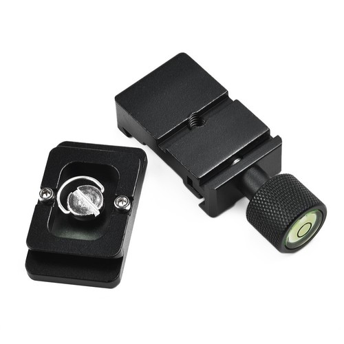 Clip Plaque de Serrage Rapide 1/4 " Écrous Alliage D'Aluminium Dernière Neuf - Photo 4 sur 12