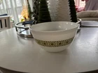 Vintage Pyrex Verde Autumn Floral Cinderella Mixing Bowl 1.5 Quart