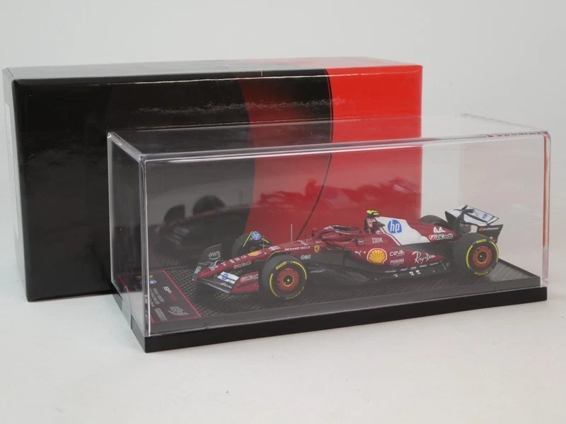 BBR Ferrari SF-25 #44 Lewis Hamilton winner Sprint China 2025 1/43 BBRC321A44 - Immagine 3 di 3