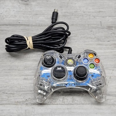 Afterglow Microsoft XBOX 360 Wired Controller Model PL-3602 PDP Clear
