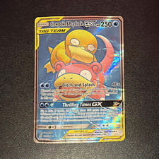 Pokemon TCG Slowpoke & Psyduck GX 35/236 Unified Minds TAG TEAM Holo 250 HP