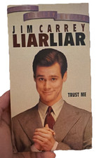 Universal VHS NTSC Full Screen Liar Liar PG-13 1997 Jim Carrey Shadyac CC