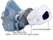 respiratory Half Face mask - UK Business