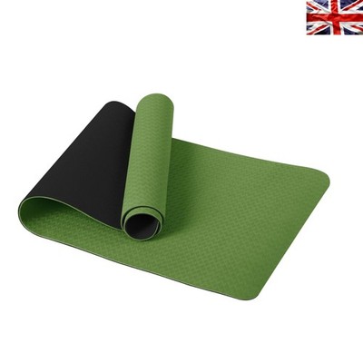 Umweltfreundliche rutschfeste TPE Yogamatte 183 x 61 cm - leichtes & tragbares Design