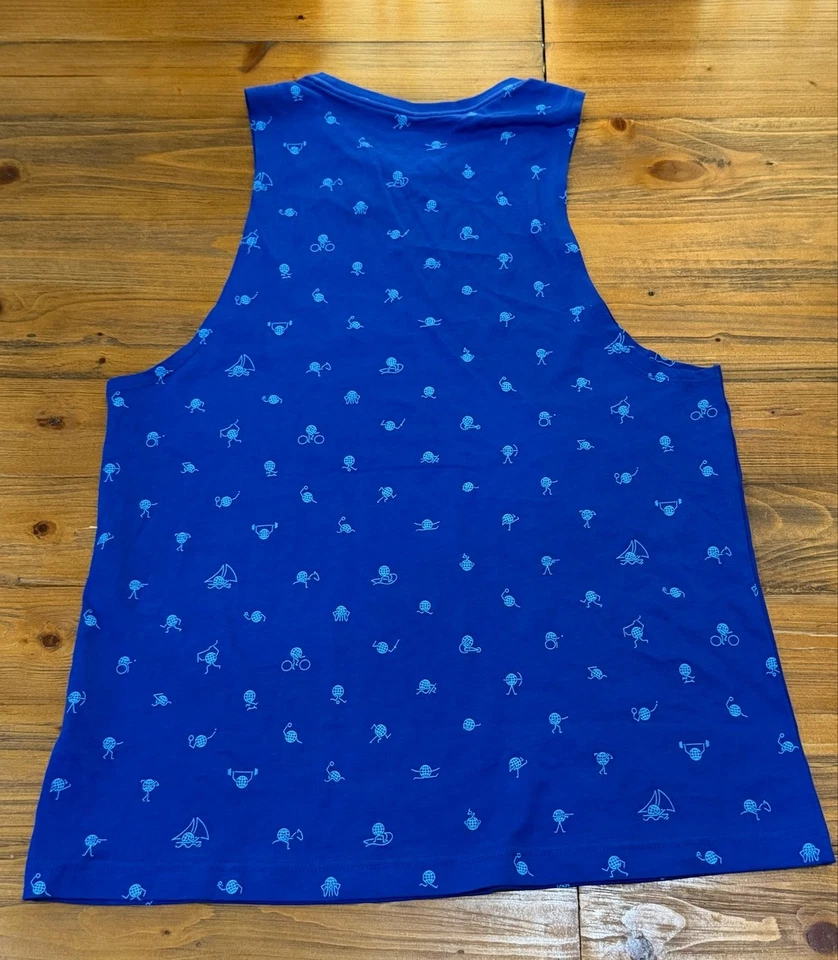 Nike Team USA Olympic Tank Top Blue White Size M - Image 2 of 4