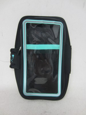New No Tags Nathan SonicStorm Smartphone Carrier Running Band OSFM Black/Mint